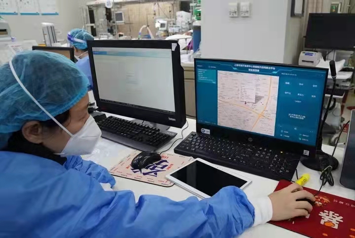 4��1���賿�����ҽԺ�Ļ�ʿ���Ϻ���ҽ�Ƽ�������Эͬ����ƽ̨�鿴���������ľȻ���λ�á��»������ Ԭȫ ��