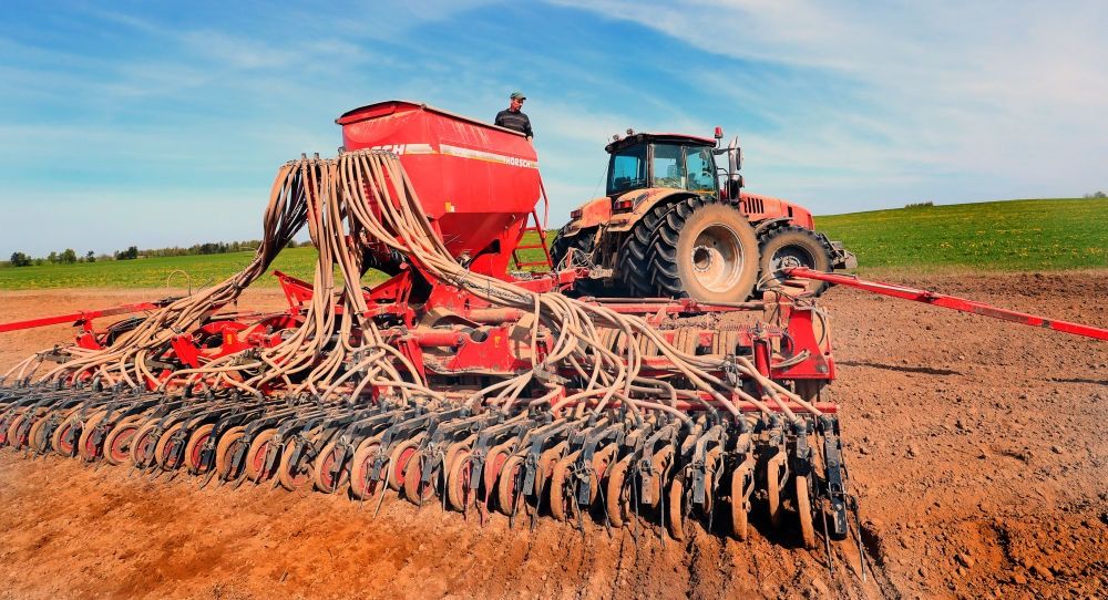 2022��5��11�գ��ڰ׶���˹��˹���ݣ�ũ�����ũҵ��е���봺�����»��緢���οƷ��㣩